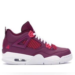 Valentines jordan 4s size 7y